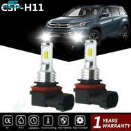 H11/h8/h9 Led Fog Lamp Canbus Error Free Bulb 6000k White Car Fog Lamp
