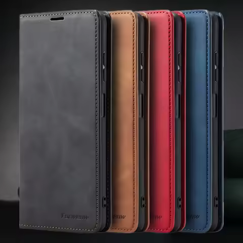 Leather Flip Wallet Case For XiaoMi 12T 11T 10T 13T 11 Lite Mi Poco X6 X5 X3 F3 M5S M7 M6 Pro X5 Pro