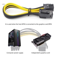 iny PCIe Power Extension Cable PCIe 6Pin Male to 8Pin Female Converters Adapter Cable for PCIExpress
