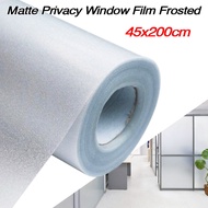 1 Roll Frosted Privacy Glass Window Sticker Mirror Sticker Vinly Film Home Bedroom Bathroom Mirror