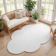 1pc, Washable Non-Slip Popular Beige Pineapple Circle Decorative Rug, Faux Sisal Woven, 3D Textured 