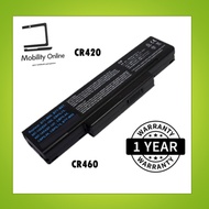 MSI CR420 CR460 SQU528 SQU718 BTY-M66 A32-F3 A32-Z94 EX400 M740 M746 M760 M770 W76X CR400 EX610 GT74