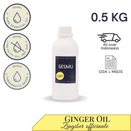 500 GR / 500 ML GINGER (JAHE) 100% PURE ESSENTIAL OIL / MINYAK ATSIRI - wadah plastik