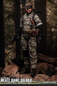 L1【全新現貨 In Stock 香港郵政易寄取包郵】1/6 EKUAZ STUDIO 合金巨型兵器戰士 SNAKE BOSS 虎紋迷彩 EKS010