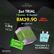 Alana Coffee Latte : FREE 2 Pouch Alana Dtox