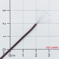 [10 Pieces]- Single Multi-Core Electrical Wire 1007 24AWG Brown