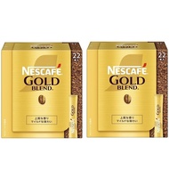 [Direct from Japan]Nescafe Gold Blend Sticks Black 22 sticks x 2 boxes [Soluble Coffee