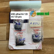 Plastic volume power button k50 ultra/mi 12t/mi 12t pro real photo