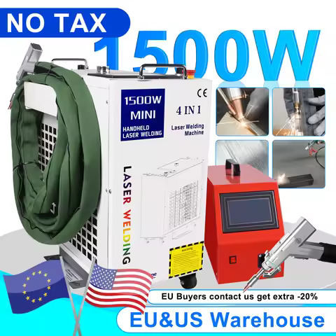 1500W Laser Welding Machine 4-in-1 Laser Welder Machine BWT 1500W Fiber Laser SUP 23T Gun for Metal