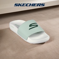 Skechers Women On-The-GO Hyper Slide Superb Walking Sandals - 172020-SAGE Kasut Slipar Slipper, Casu