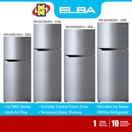 Elba Refrigerator (250L/310L/350L/430L) 2-Door Fridge ER-G2521(SV) / ER-G3125(SV) / ER-G3529(SV) / ER-G4334(SV)