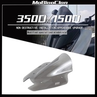 ﻿ Motorcycle Sport Windshield Windscreens Wind Deflectors Clear accessories For Zontes 150D 350D ZT1