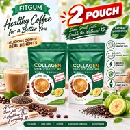 FITGUM Collagen Chia Coffee Mix COFFEE + COLLAGEN + CHIA IN ONE