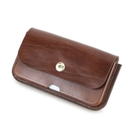 เคสห่วงที่คล้องคอมือถือ Nubuck ผู้ชายหนังสายรัดกระเป๋าคาดเอวสำหรับ iPhone 16 Pro MAX 4.7 "/6.1"/6.7"