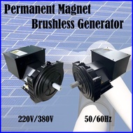 50KW 80KW Brushless Permanent Magnet Generator 220V 380V Free Energy Current Generator 220V 50Hz Low