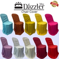 Dazzler Max Chair Cover for 3v chair Sarung Kerusi Plastik Multiple colour Plain colour