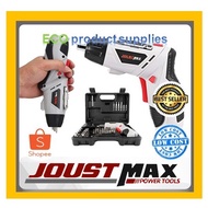 ✔️Joustmax 45pcs Rechargeable Cordless Screwdriver Drill Machine 4.2V JST24802 / 4.0V JST24806L🌟(REA