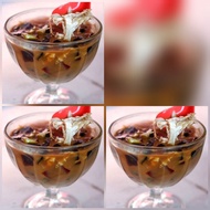 1 Set of 3 Ice Glasses Ice Cream Glasses Mixed Ice Glasses Glass Cups