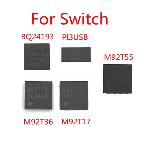 1-10PCS Original For Nintendo Switch NS M92T36 M92T17 M92T55 Console Motherboard IC Chip PI3USB BQ24