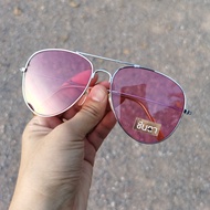 แว่นกันแดด กรอบแว่นตา แว่นตาวินเทจ ชินตา แว่นเก่าเก็บยุค 90s รุ่น Blue 90s ทรงตี๋ใหญ่ กรอบสีเงิน เลน