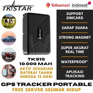 GPS TRACKER TKSTAR PORTABLE  GPS SAPI MOBIL MOTOR ANTI MALING JARAK JAUH