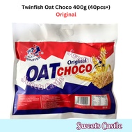 Twinfish Oat Choco Original/Chocolate/Blueberry/Sweet Potato/Strawberry/Sweet Potato 400g (40pcs+) S