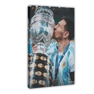 HIGGEL Lionel Messi Poster Prints Canvas For Walls Decor Football Posters Wall Art For Boys Room Fra