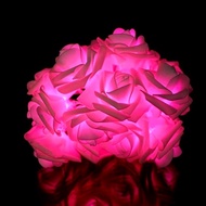 ROSE STRING 20 LED PINK