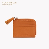 COCCINELLE กระเป๋าใส่การ์ด รุ่น TASSEL DOCUMENT HOLDER 128901 สี PAPRIKA