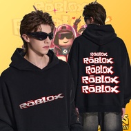 ゃboxy hoodie 拉ROBLOX Long-Sleeved Shirt Pullover Warm Comfortable For Adults 9 M-3XL