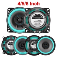 1Pcs 4/5/6Inch Car Speakers Universal HiFi Coaxial Subwoofer Car Audio Music Stereo Full Range Speak