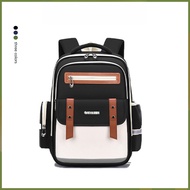 School Bag Boys Girls School Bag Large Capacity School Backpack Waterproof Ergonomic Spine Protectio