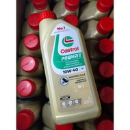 New Stock Castrol  Castrol Power 1 10w40 Castrol POWER1 4T 10W-40 Synthetic Technology for Bikes(1L)