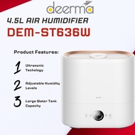 Deerma Cool Mist Humidifier / Led Display Control / Mist Control / Large Water Tank / DEM - ST636W