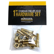 Thunder Trucks 147 Team Polished Skateboard Trucks - 5.25" Hanger 8.0" Axle with 1" Gangsta Gold Har