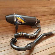 Klx fmf blackdoff Exhaust For crf dtracker Etc
