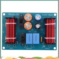 lenachristy 150W Speaker Crossover 3 Way High-Low 4-8 Ohm Frequency Divider for Speaker