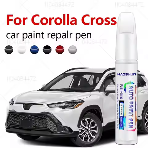 Paint Repair Pen Touch Up Scratch Remover DIY Auto Accessories Black White Silver Red For Toyota Cor