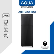 Aqua kulkas 2 Pintu 203 Liter AQR - D261 DG