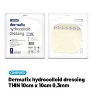Onemed | Dermafix Hydrocolloid Dressing Thin 0.3 mm | Hydrocolloid Foam Dressing