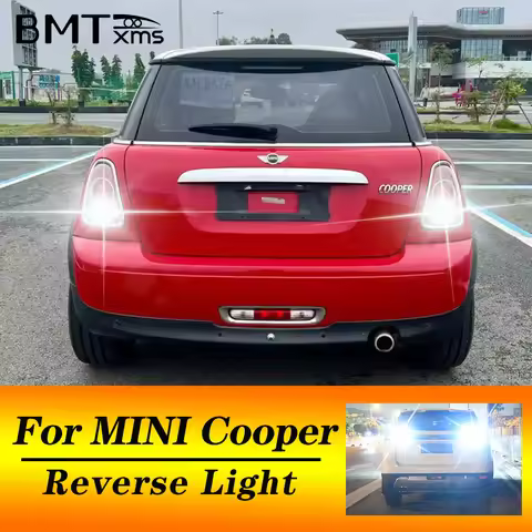 BMTxms 2pcs W16W T15 921 912 LED Canbus Reverse Light Bulbs Car Xenon White Back Up Lamp For Mini Co