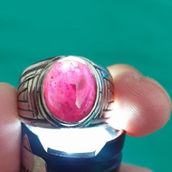 ruby burma cincin perak