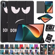 For Xiaomi Pad 5 / Xiaomi Mi Pad 5 Pro 11" Tablet Smart Flip Leather Folding Stand Case Cover
