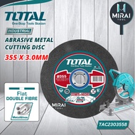 TOTAL TAC2303558 Abrasive Metal Cutting Disc 355X3.0MM