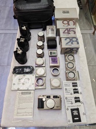 （收藏級）Contax G2 70週年紀念版 with g28, g45, g90, TLA 200, 原裝配件 全球限量300部 Carl Zeiss Planar G Sonnar G Biogo