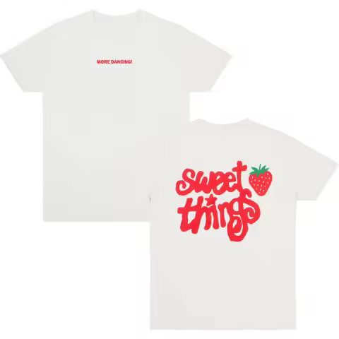 Olivia Dean Sweet Things T-Shirt Fashion New Merch Women Men Cotton T Shirts Summer Casual Short Sle