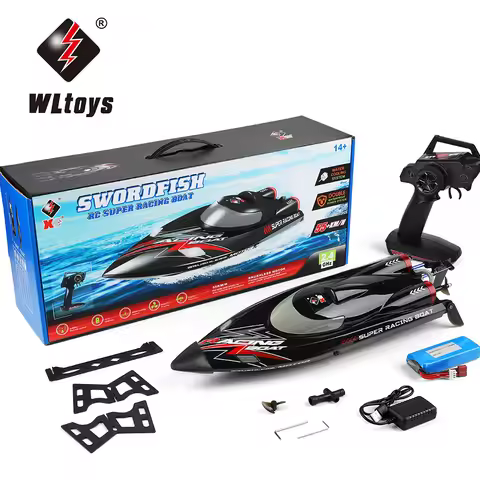 WLtoys WL916 2.4Ghz RC High Speed Racing Boat 55km/h Speedboat Boat Remote Control Toys Gifts For Ki