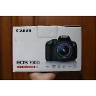 Jual Box Kamera Canon 700D Bekas Mulus Termurah Di