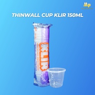 KLIR PUDDING CUP 150 ML PUDDING/ THINWALL PUDDING CUP @25 PCS