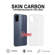 Samsung A07 Samsung A17 Samsung A35 5G Samsung A55 5G Samsung A24 Back Skin Carbon Garskin Anti-Scra